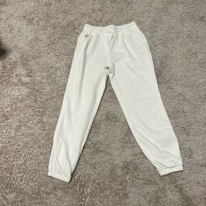 Women’s White Jogger Pants (NWOT)